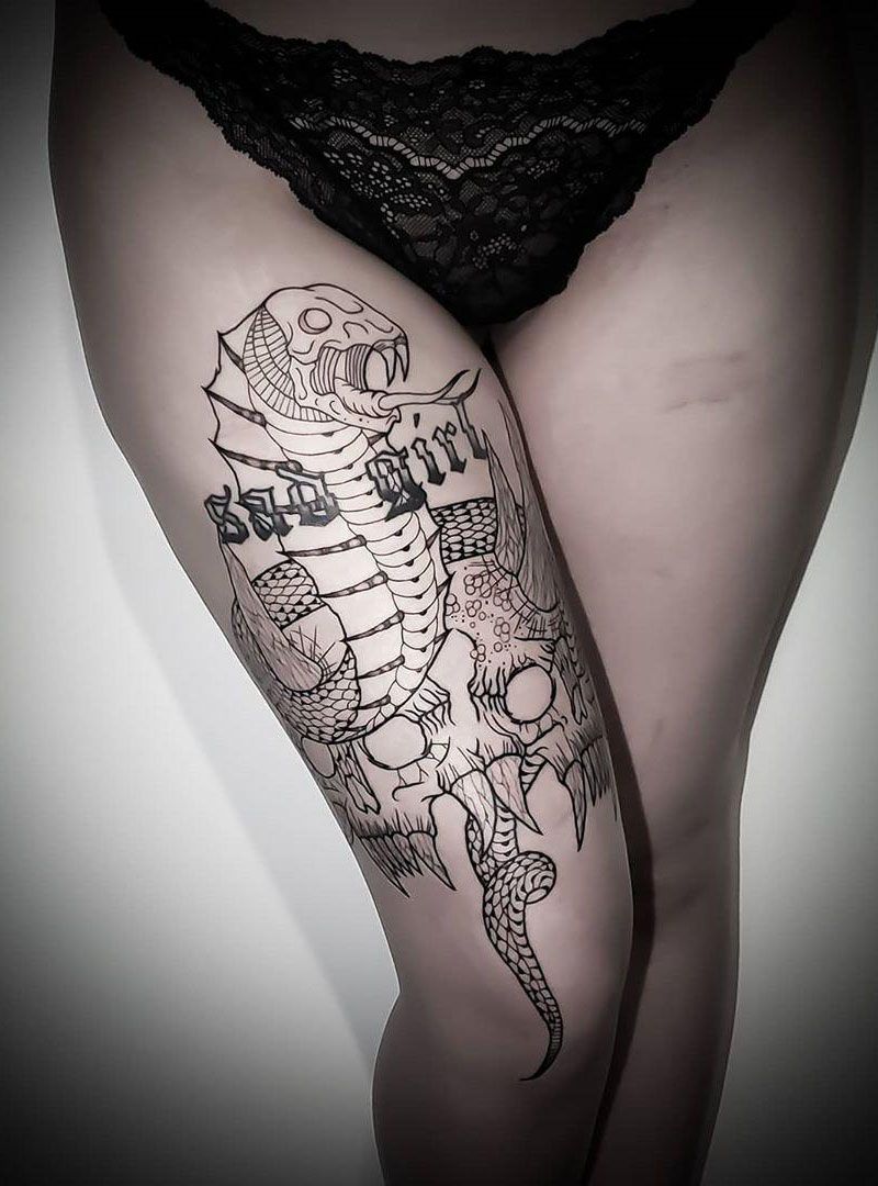 Pretty Leg Tattoos That Make You Excited