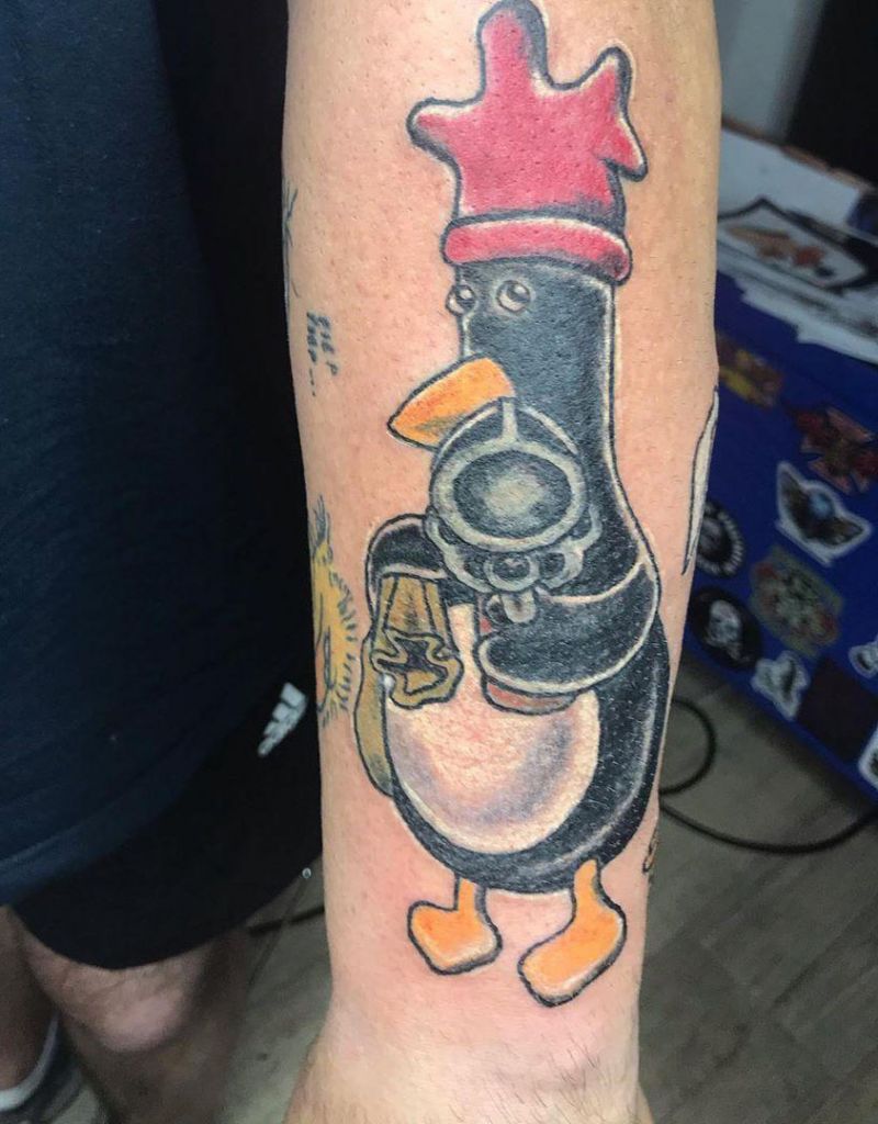 Cute Penguin Tattoo Designs for You to Enjoy