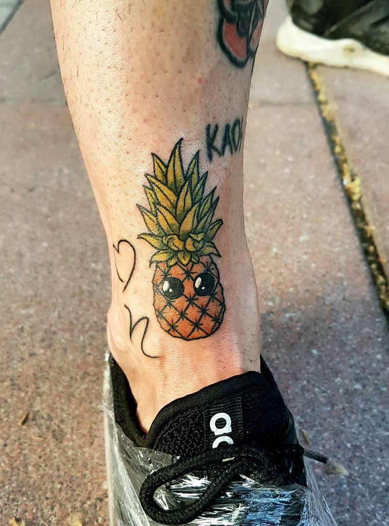 Pretty Pineapple Tattoos Give You Vitamins All The Time