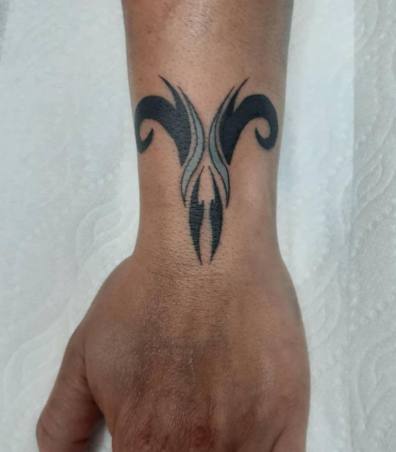 30 Pretty Aries Tattoos Show your Charm