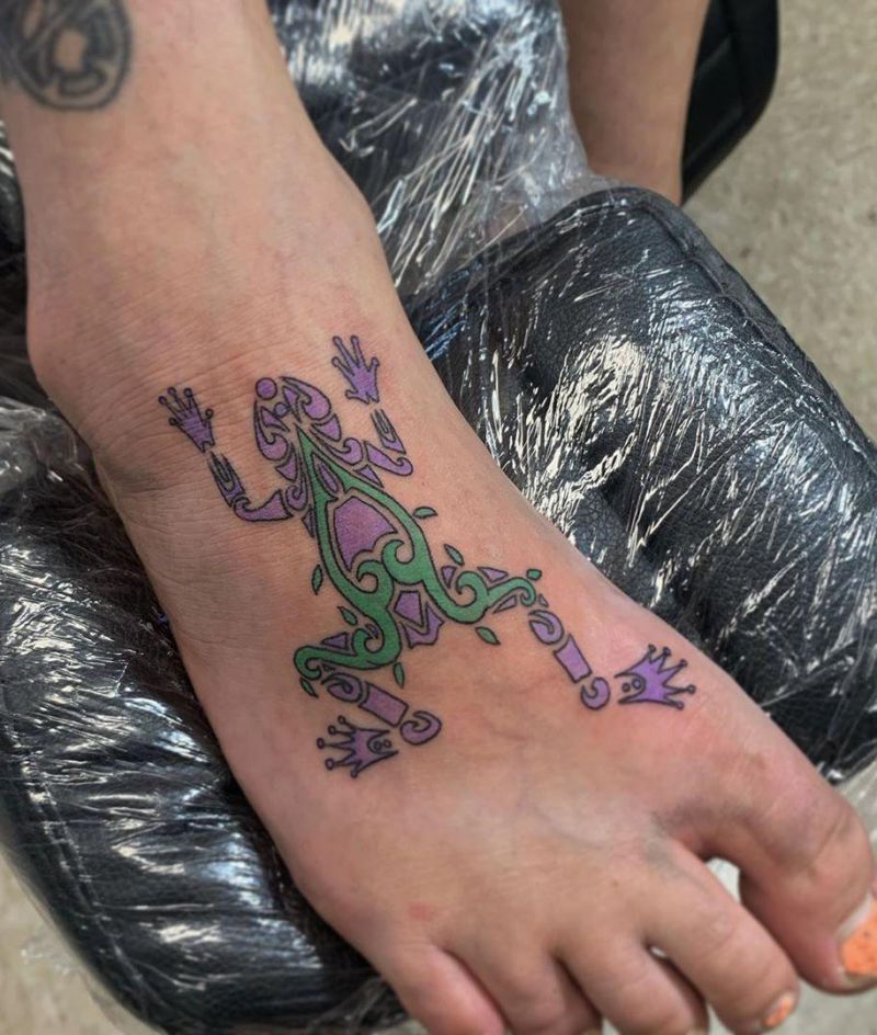 Cute Frog Tattoo Designs That You Can't Miss