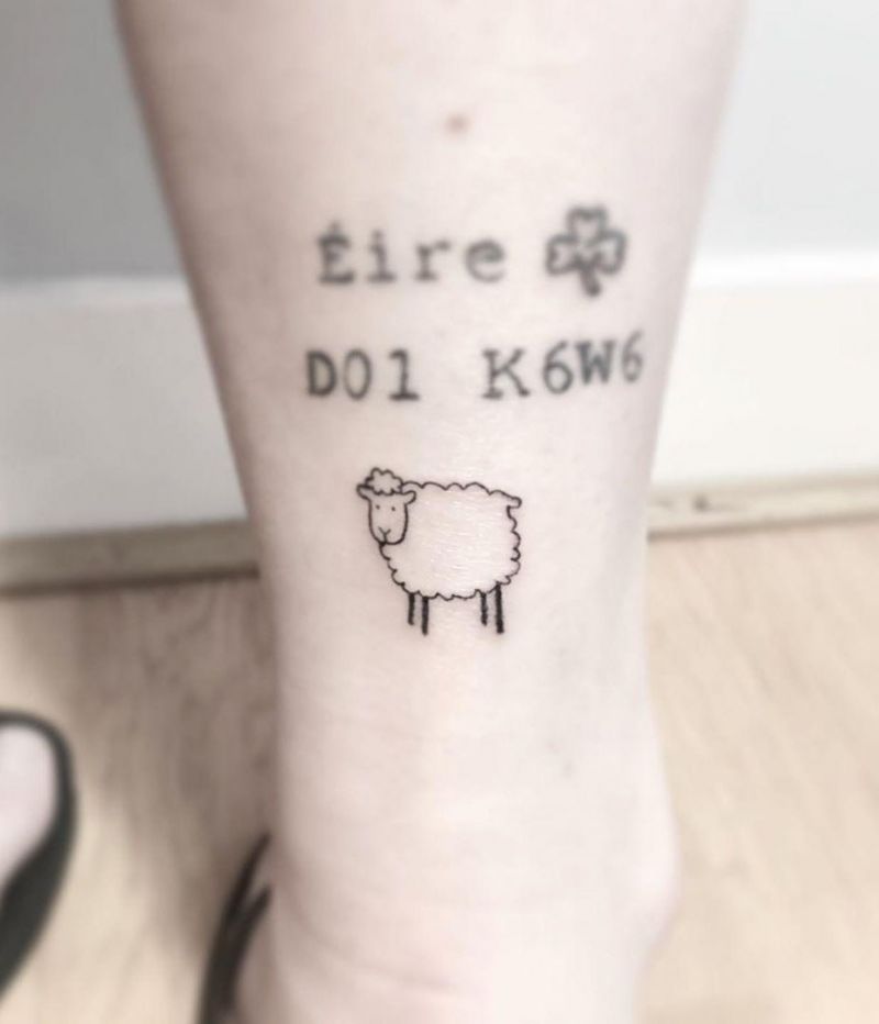 Cute Sheep Tattoos You Will Love