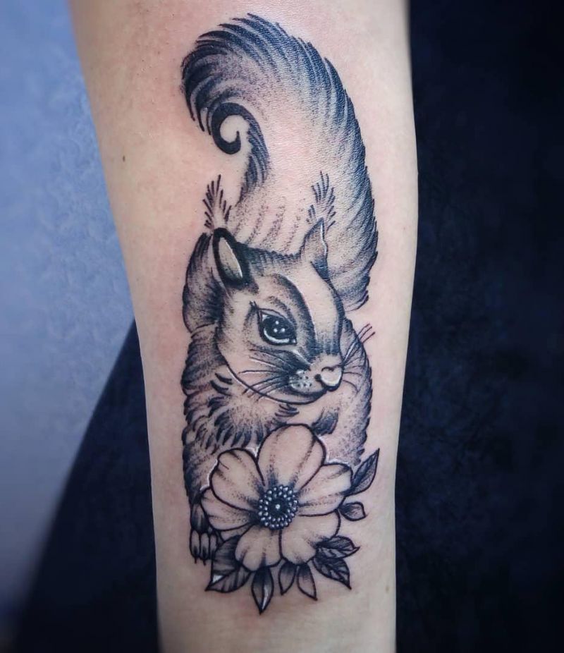 Cute Squirrel Tattoos You Will Love