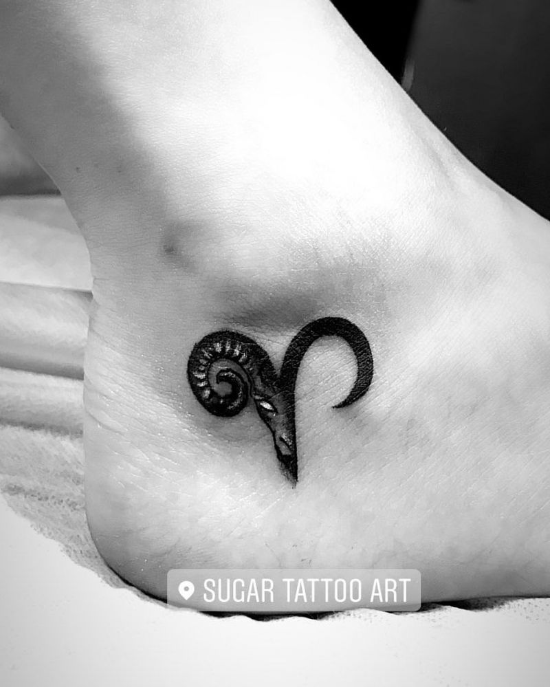 30 Pretty Aries Tattoos Show your Charm