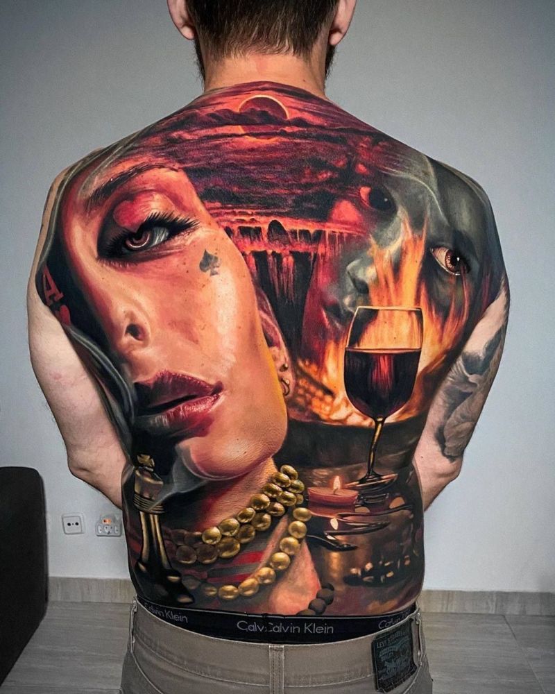 Pretty Back Tattoos That Make You More Attractive