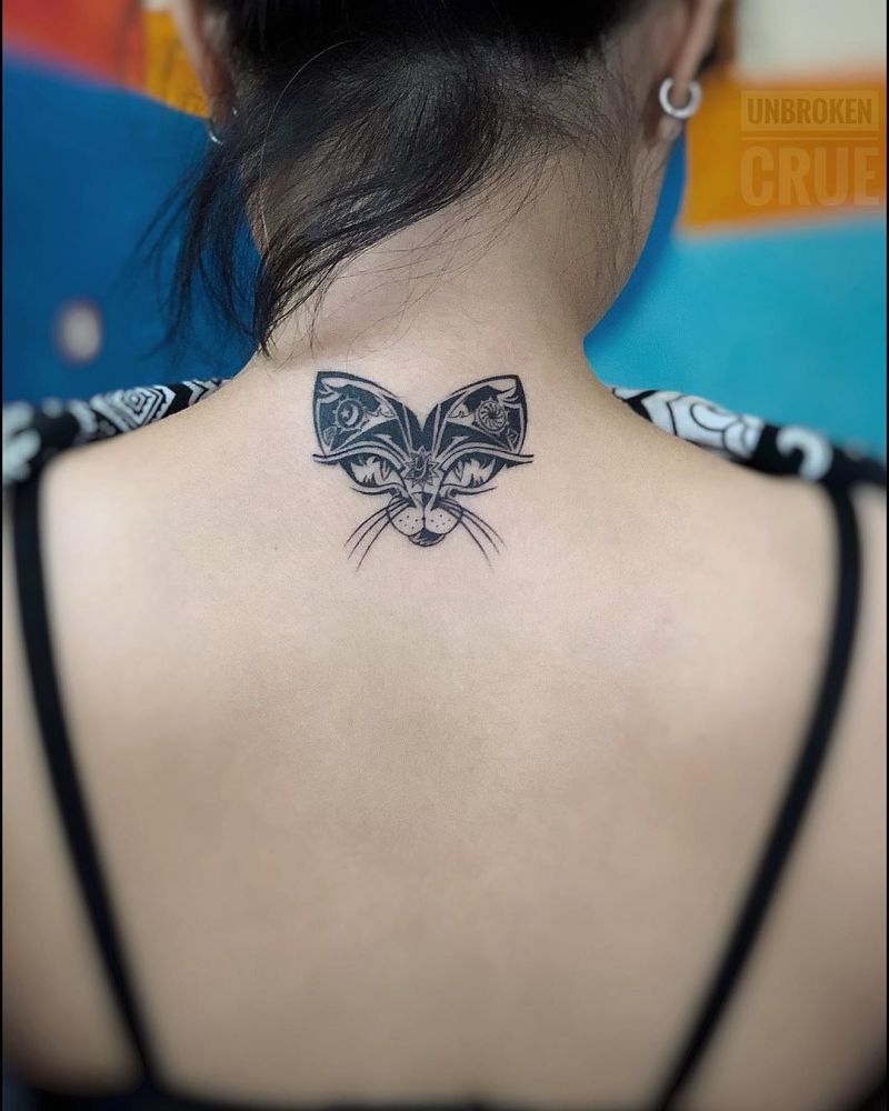 Pretty Back of Neck Tattoo Designs to Inspire You