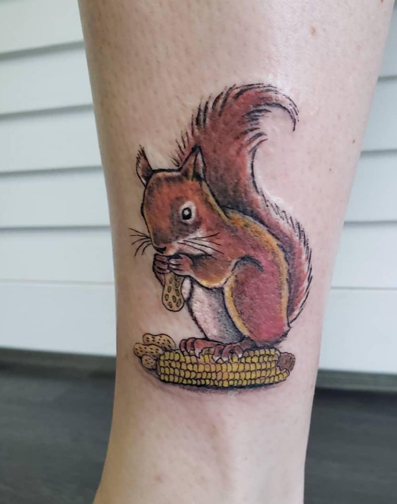 Cute Squirrel Tattoos You Will Love