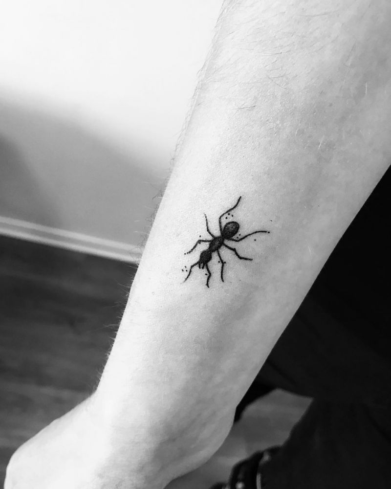 Pretty Ant Tattoos That Make You Powerful