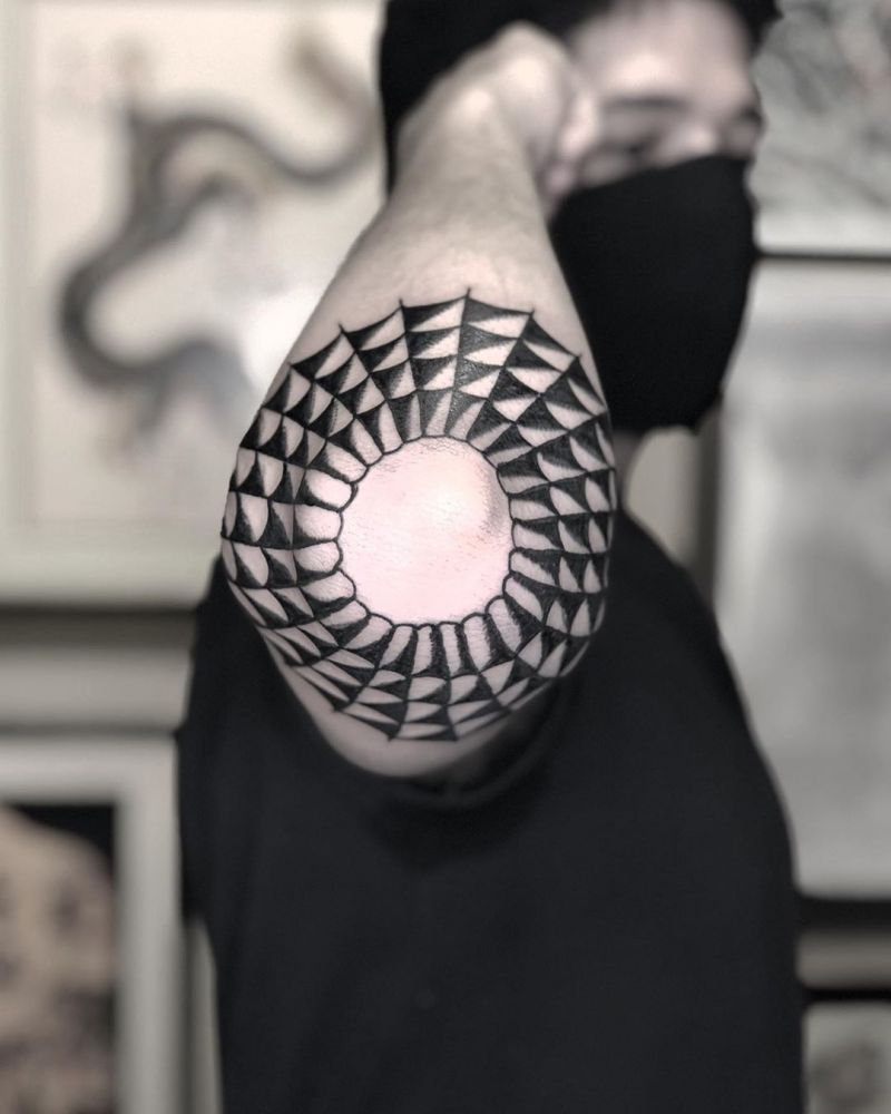 30 Pretty Elbow Tattoos You Will Love