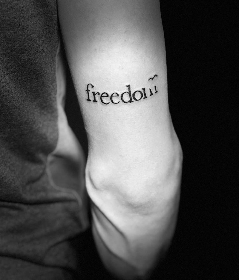 Freedom Tattoo Designs to Express Your Inner World