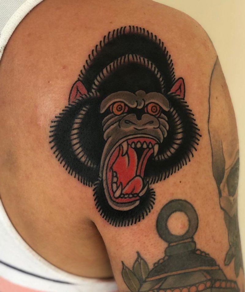 Superb Gorilla Tattoo Designs to Inspire You