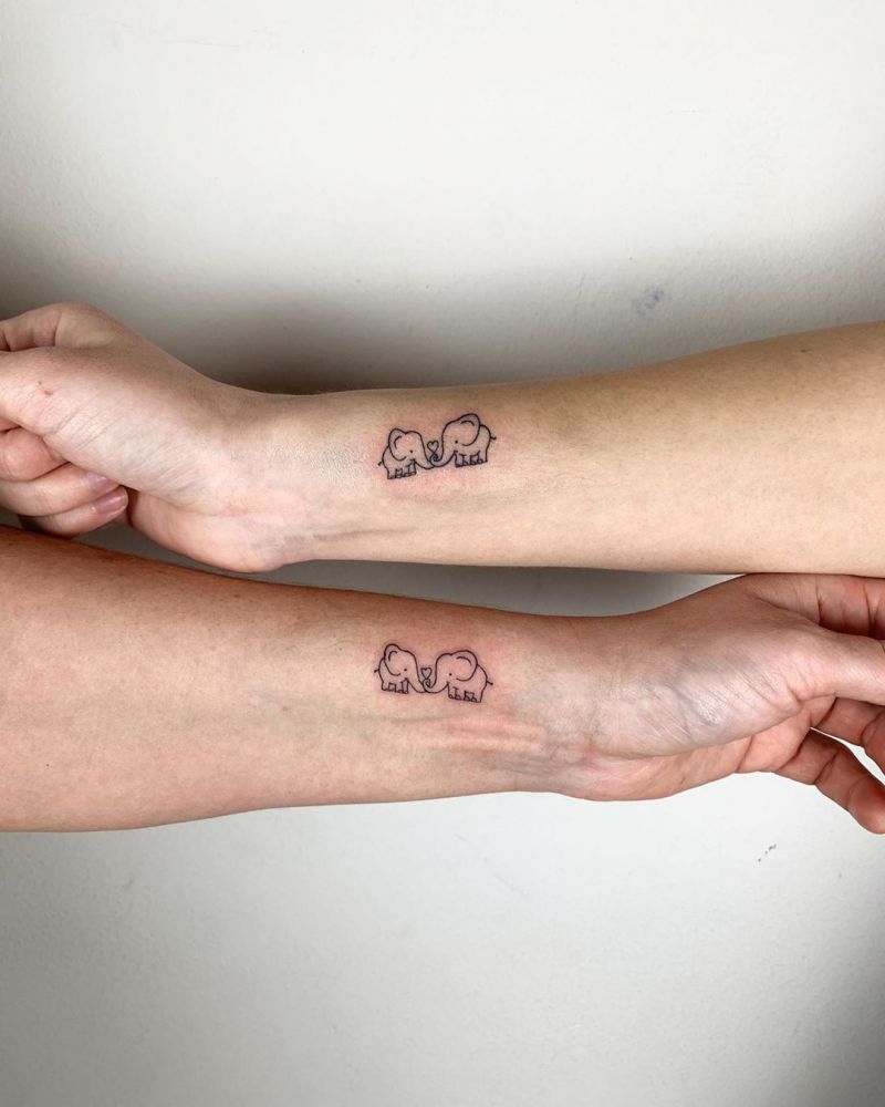 Pretty Mother Daughter Tattoos You Will Love