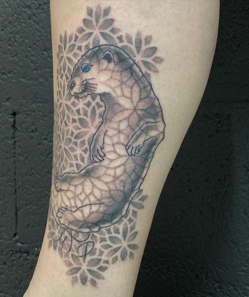 Cute Otter Tattoo Designs for You to Enjoy