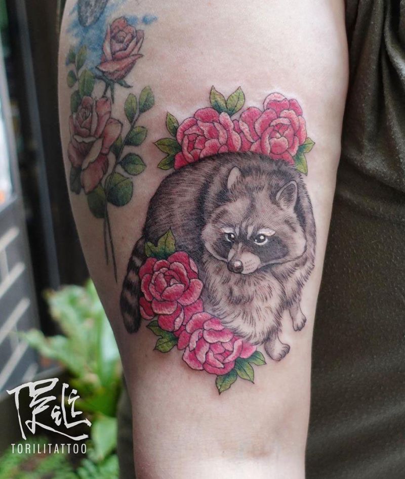 Cute Raccoon Tattoos You Will Love