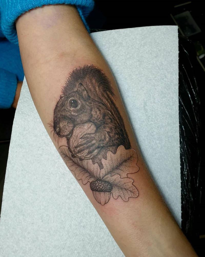 Cute Squirrel Tattoos You Will Love