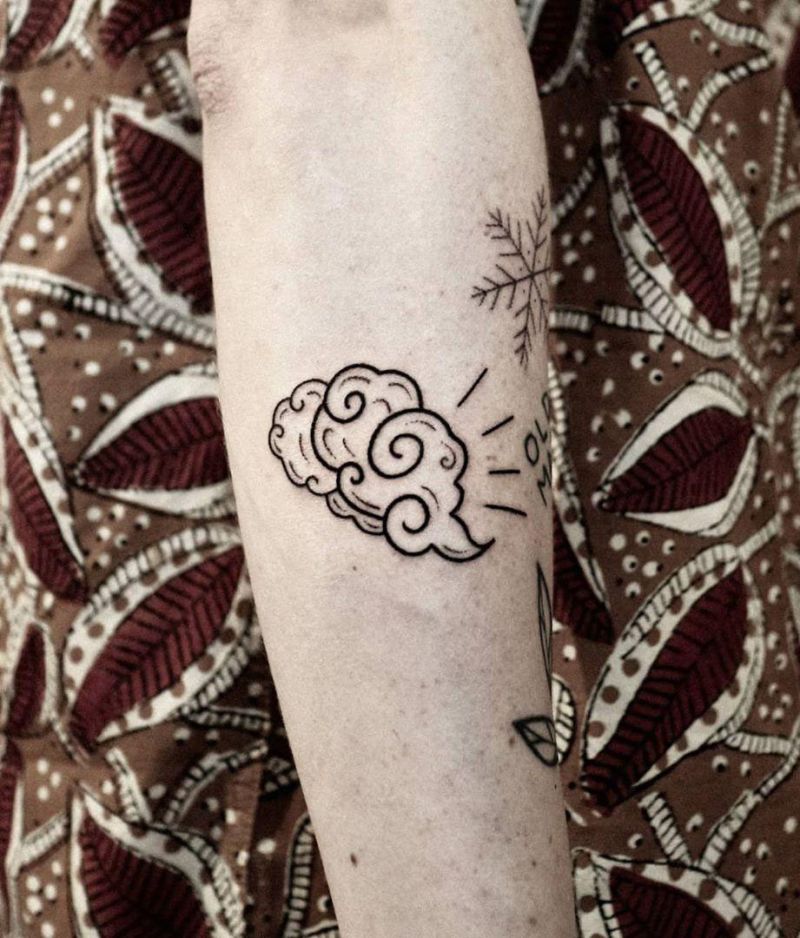 Pretty Cloud Tattoo Designs to Inspire You