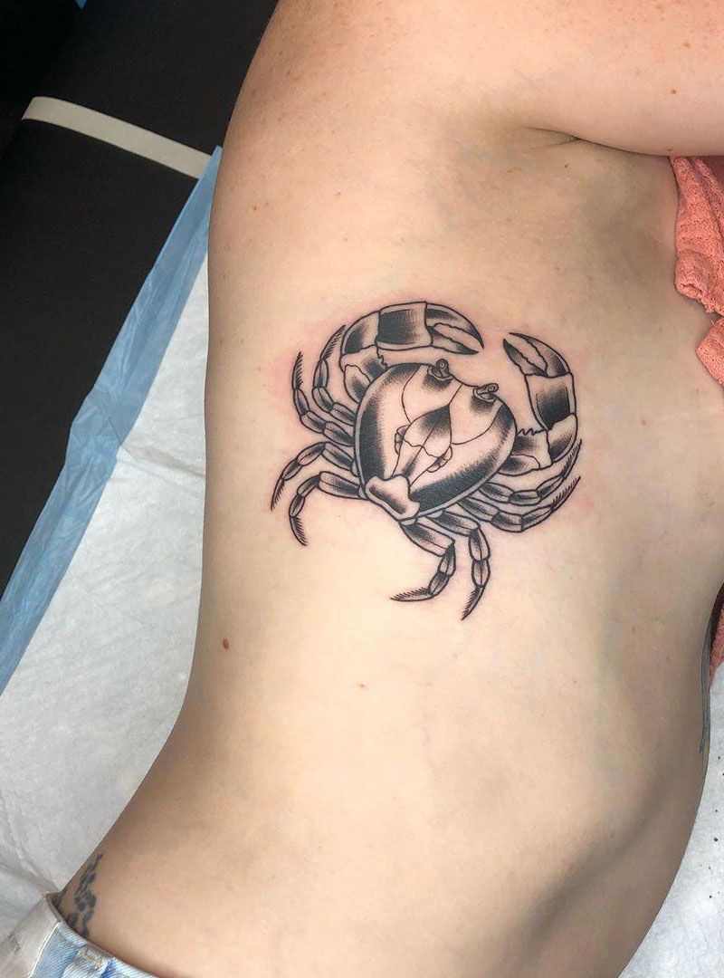 Cute Crab Tattoos for You to Enjoy