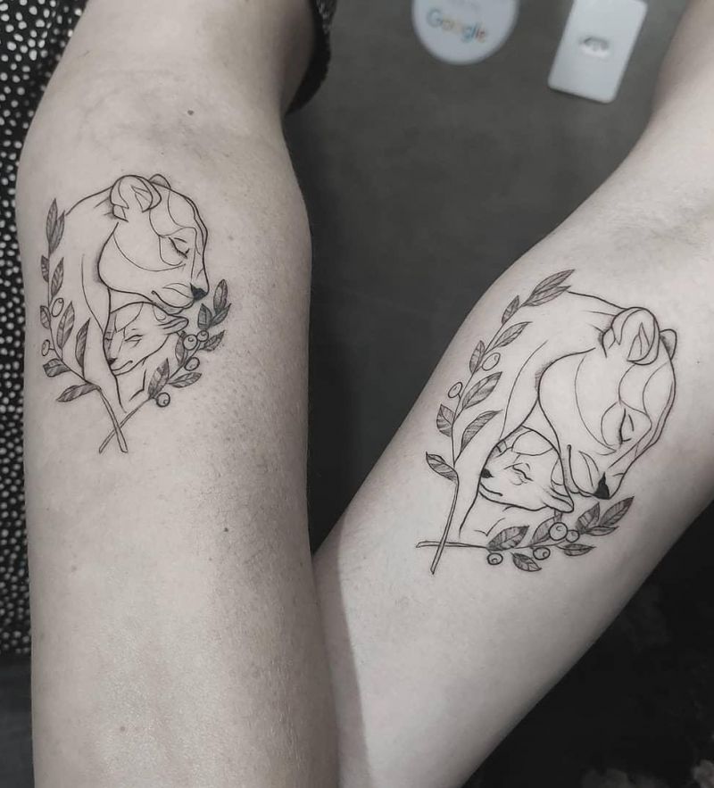 Pretty Mother Daughter Tattoos You Will Love
