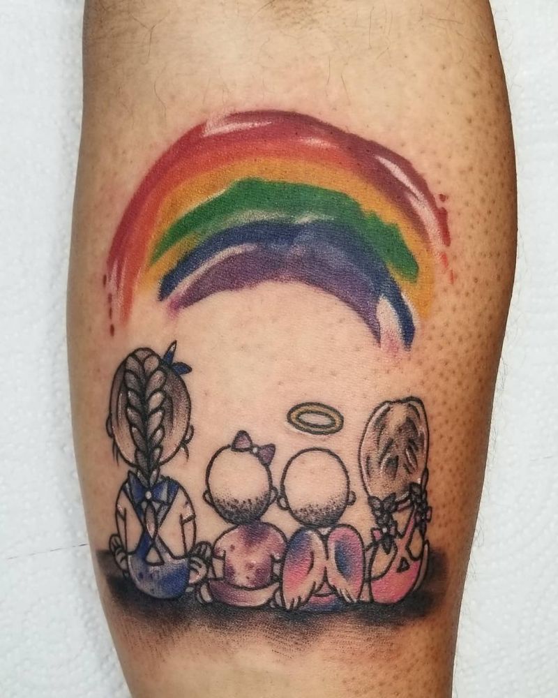 30 Pretty Rainbow Tattoos Make You Happy