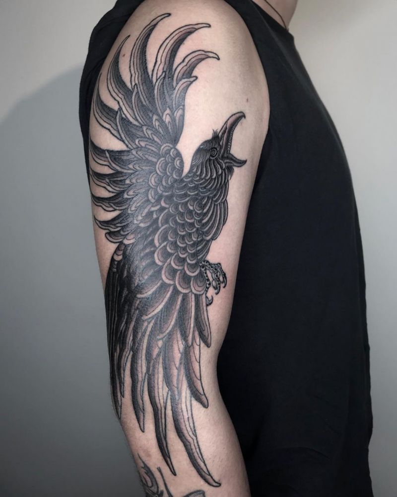 Artistic Raven Tattoos That Will Change Your Life