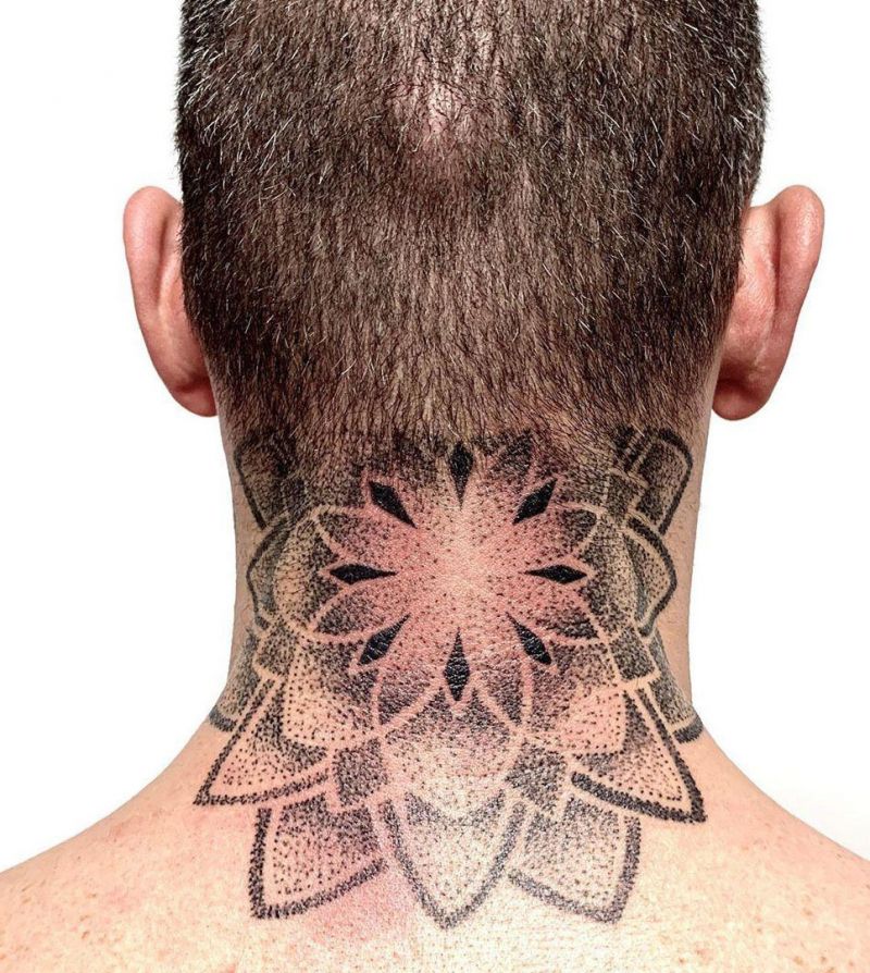 Pretty Back of Neck Tattoo Designs to Inspire You