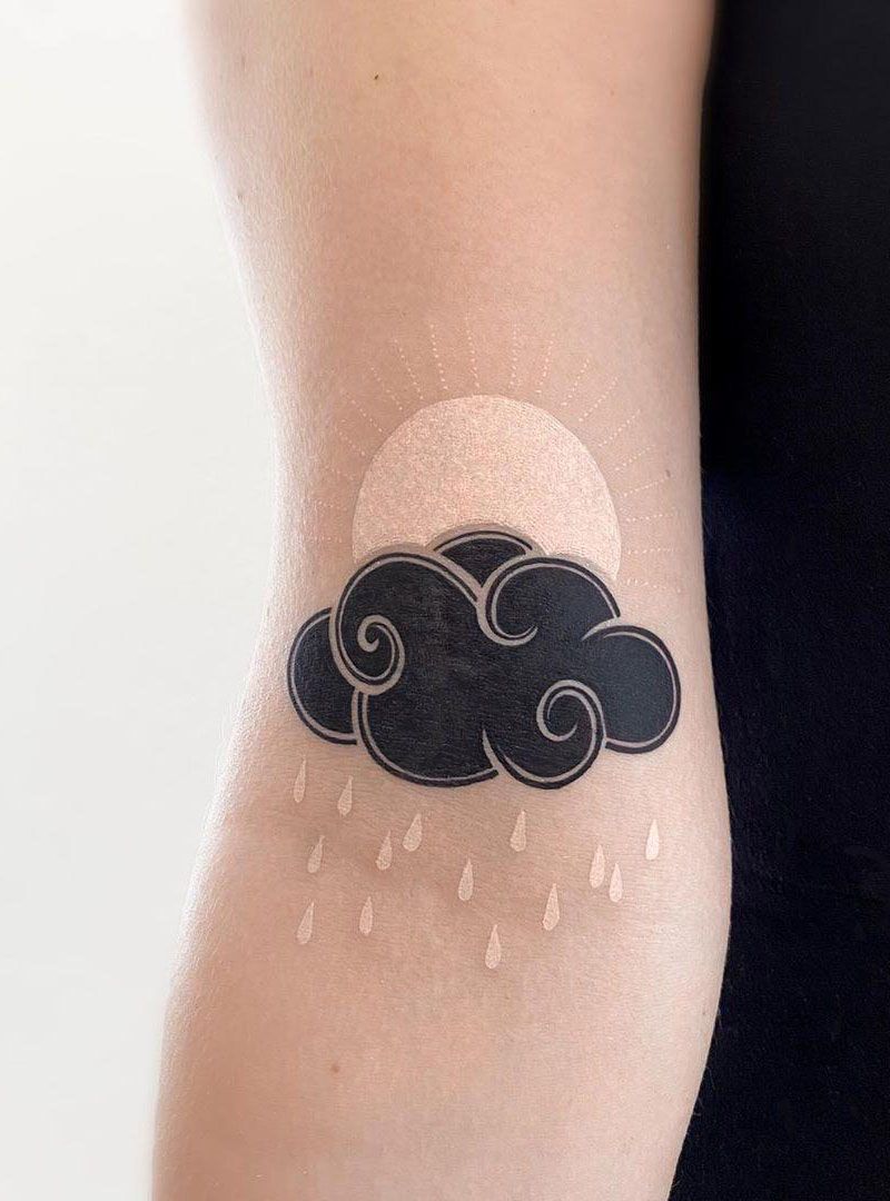 Pretty Cloud Tattoo Designs to Inspire You