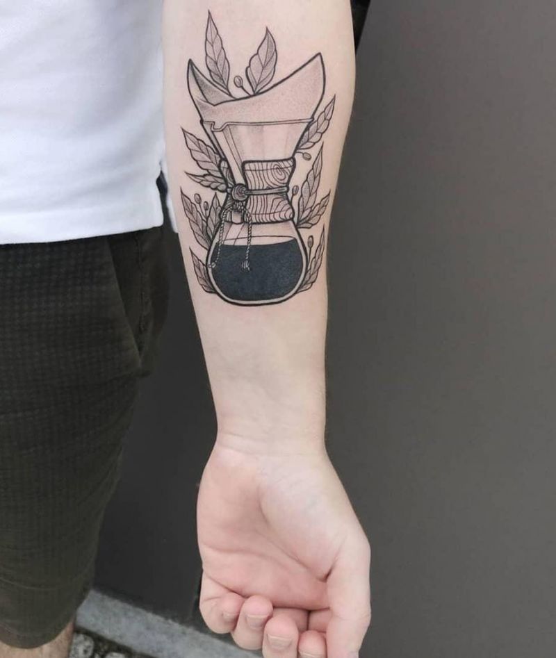 Pretty Coffee Tattoos Keep You Fragrant All The Time