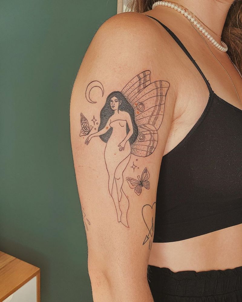 Pretty Fairy Tattoo Designs to Inspire You