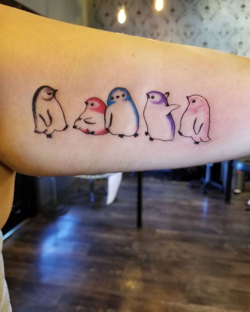 Cute Penguin Tattoo Designs for You to Enjoy