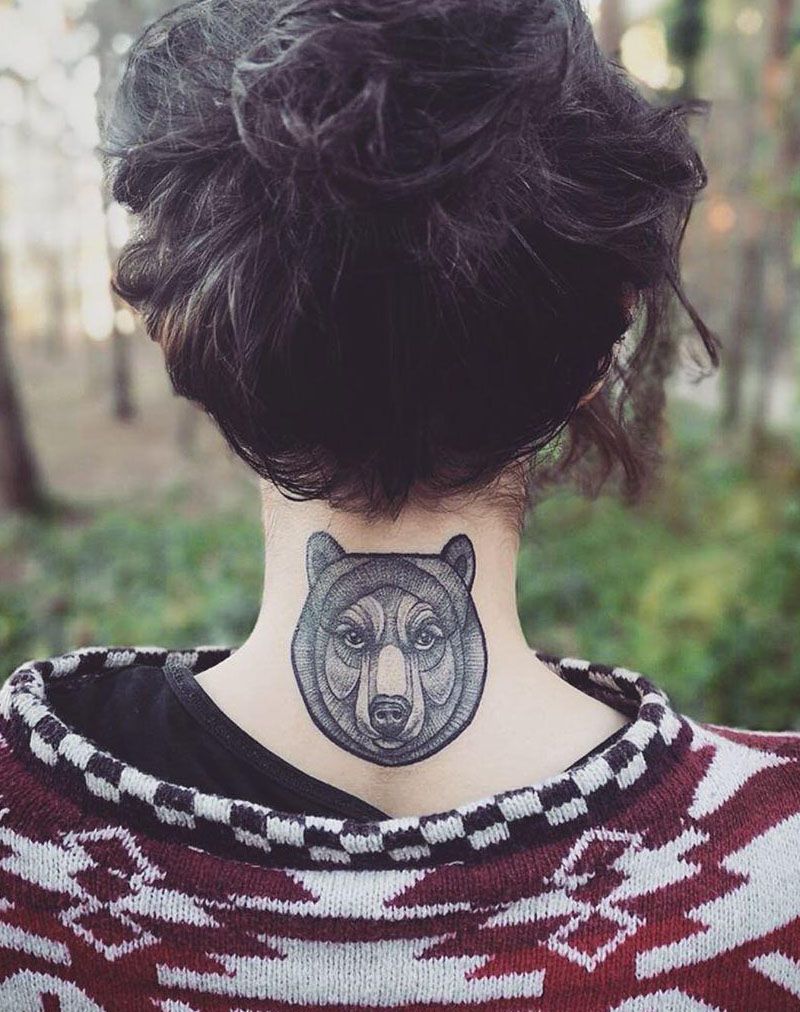 Pretty Back of Neck Tattoo Designs to Inspire You