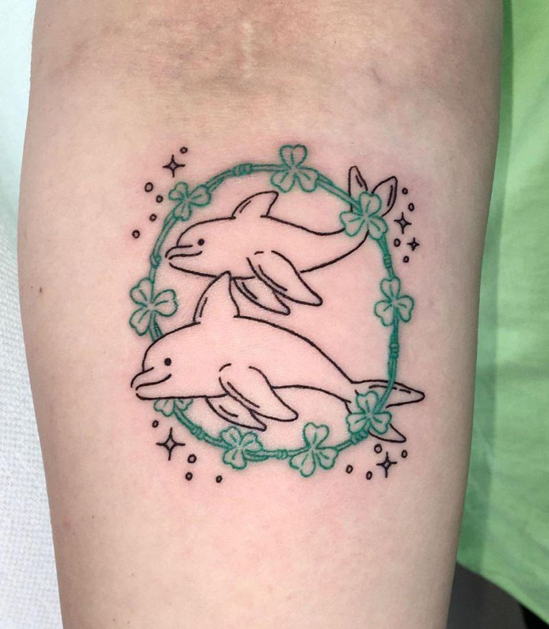 Pretty Dolphin Tattoos That You Can't Miss