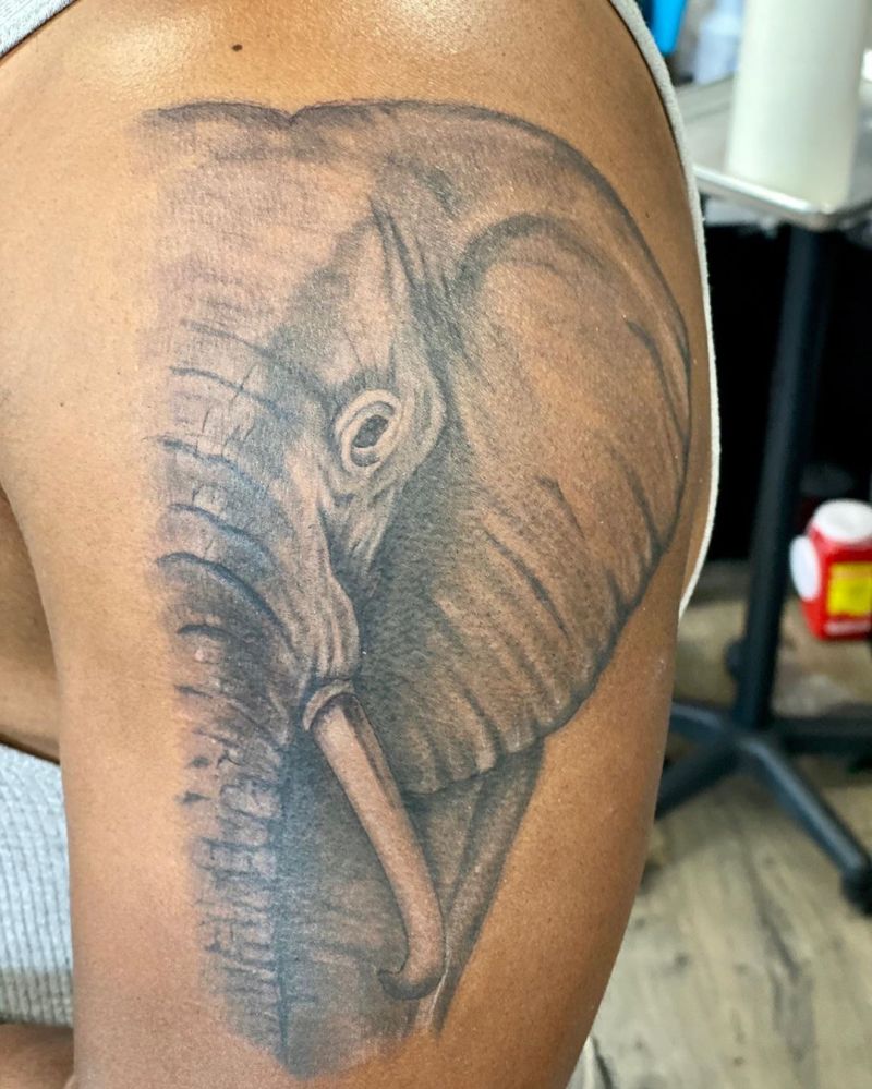 Pretty Elephant Tattoos That You Will Love