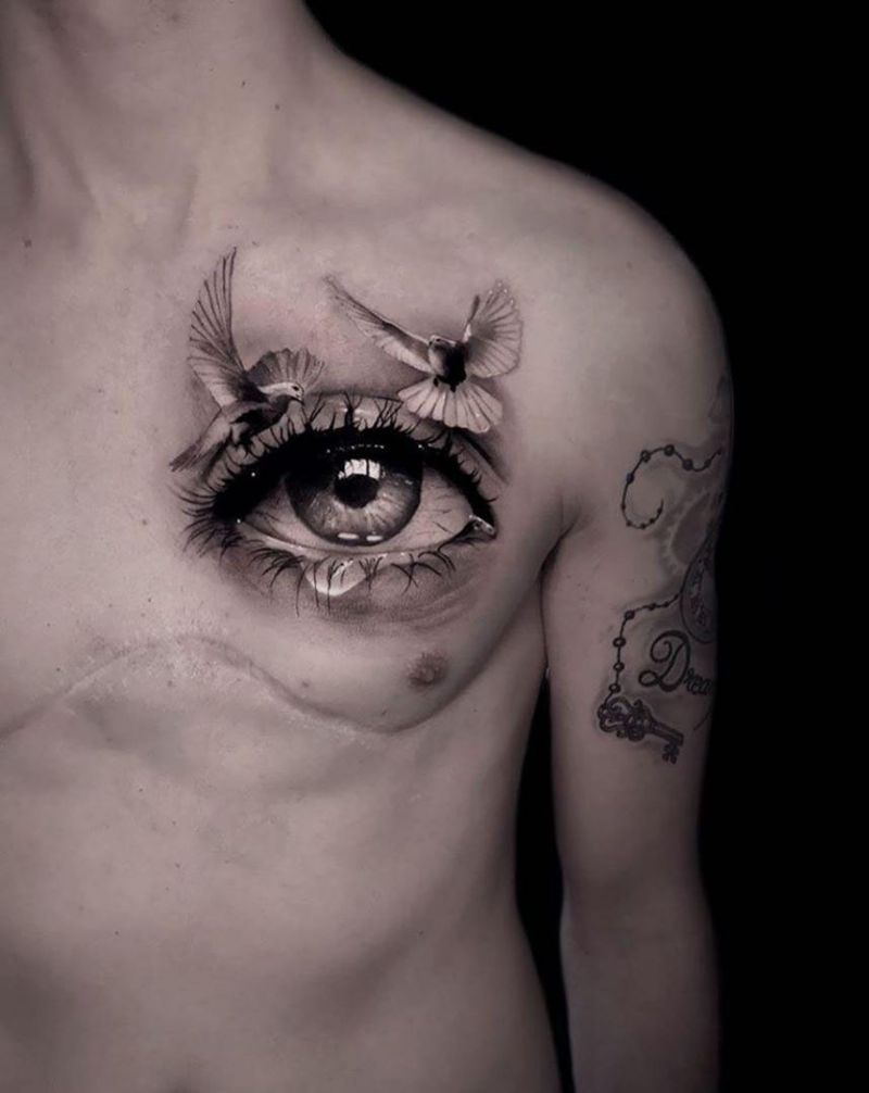 30 Pretty Eyes Tattoos You Will Love