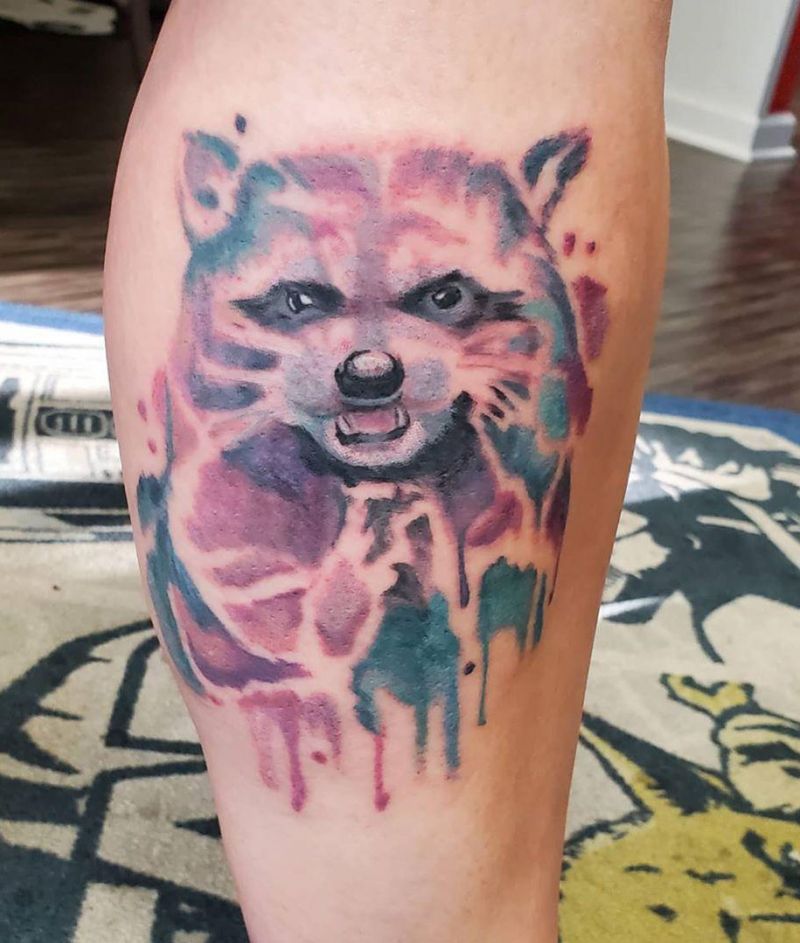 Cute Raccoon Tattoos You Will Love