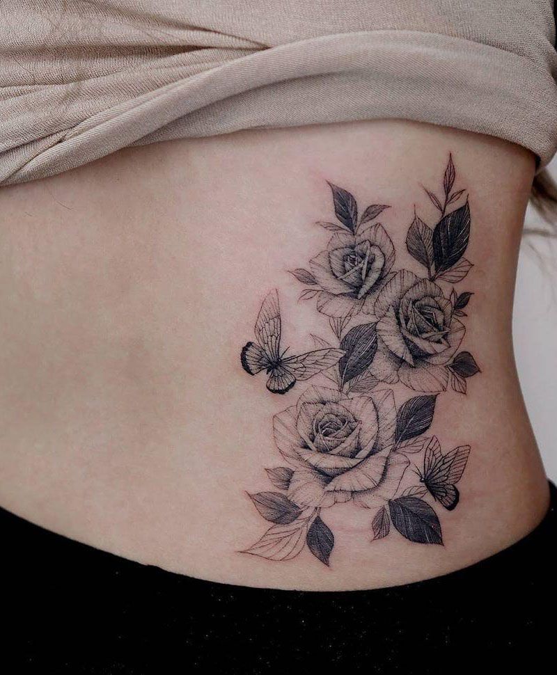 Pretty Waist Tattoos That Make You More Attractive