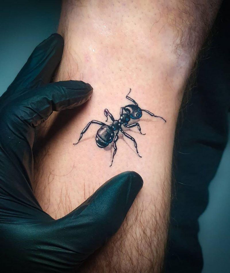 Pretty Ant Tattoos That Make You Powerful