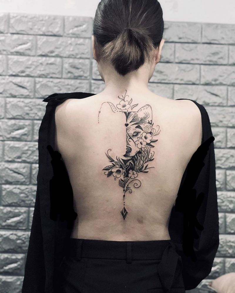 Pretty Back Tattoos That Make You More Attractive