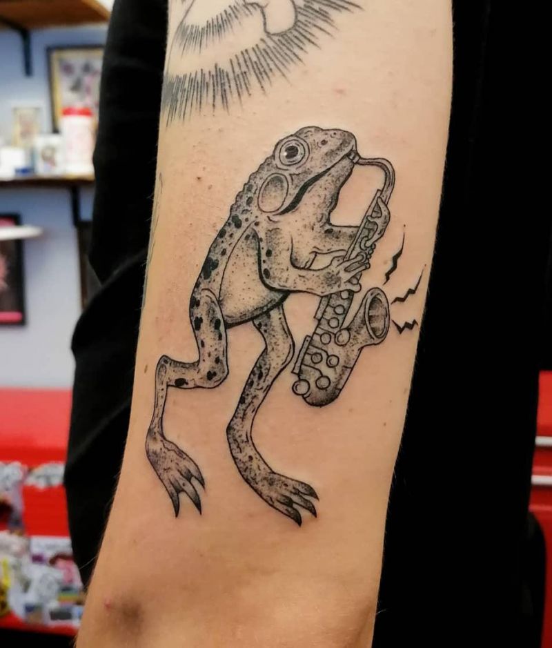 Cute Frog Tattoo Designs That You Can't Miss