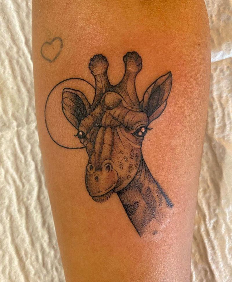 Pretty Giraffe Tattoos to Inspire You