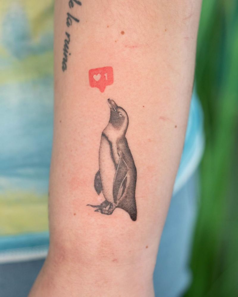 Cute Penguin Tattoo Designs for You to Enjoy
