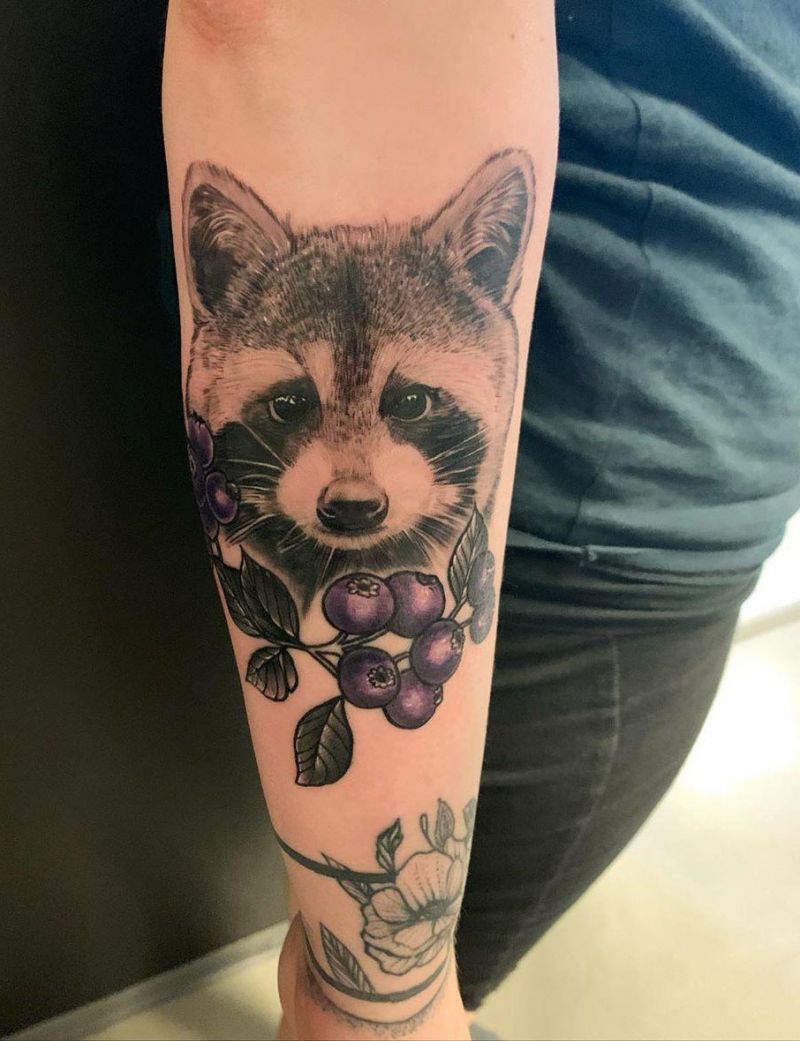 Cute Raccoon Tattoos You Will Love