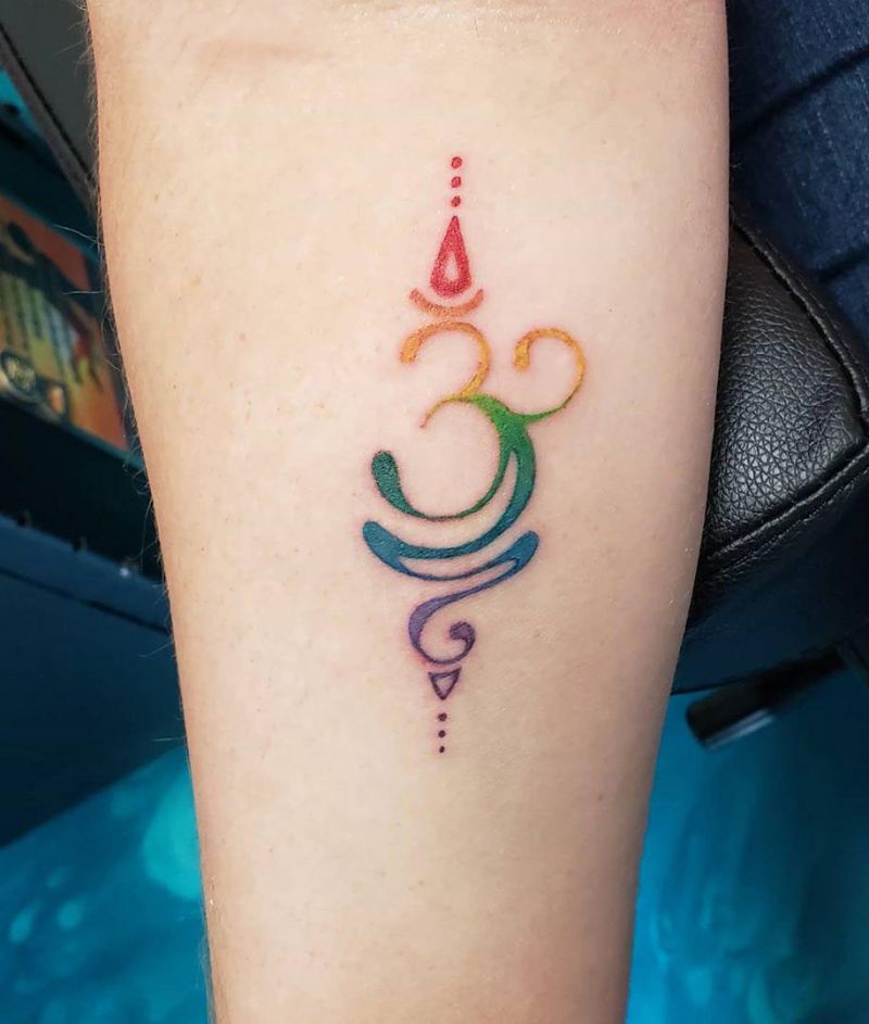 30 Pretty Rainbow Tattoos Make You Happy