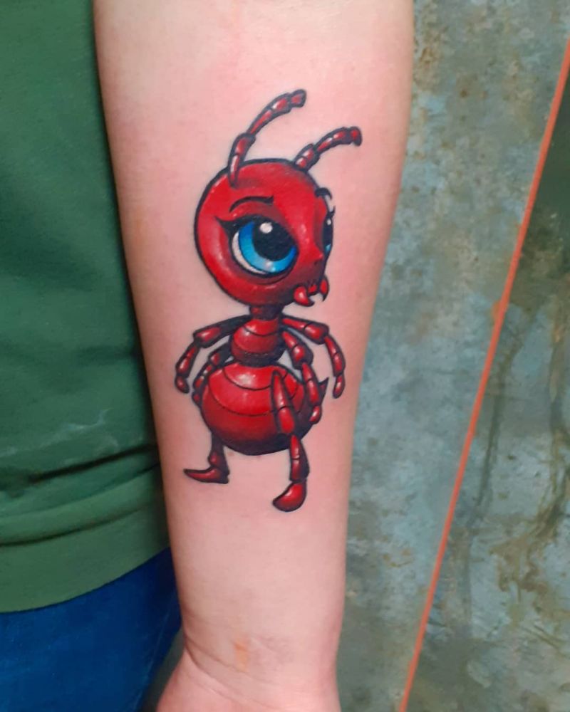 Pretty Ant Tattoos That Make You Powerful