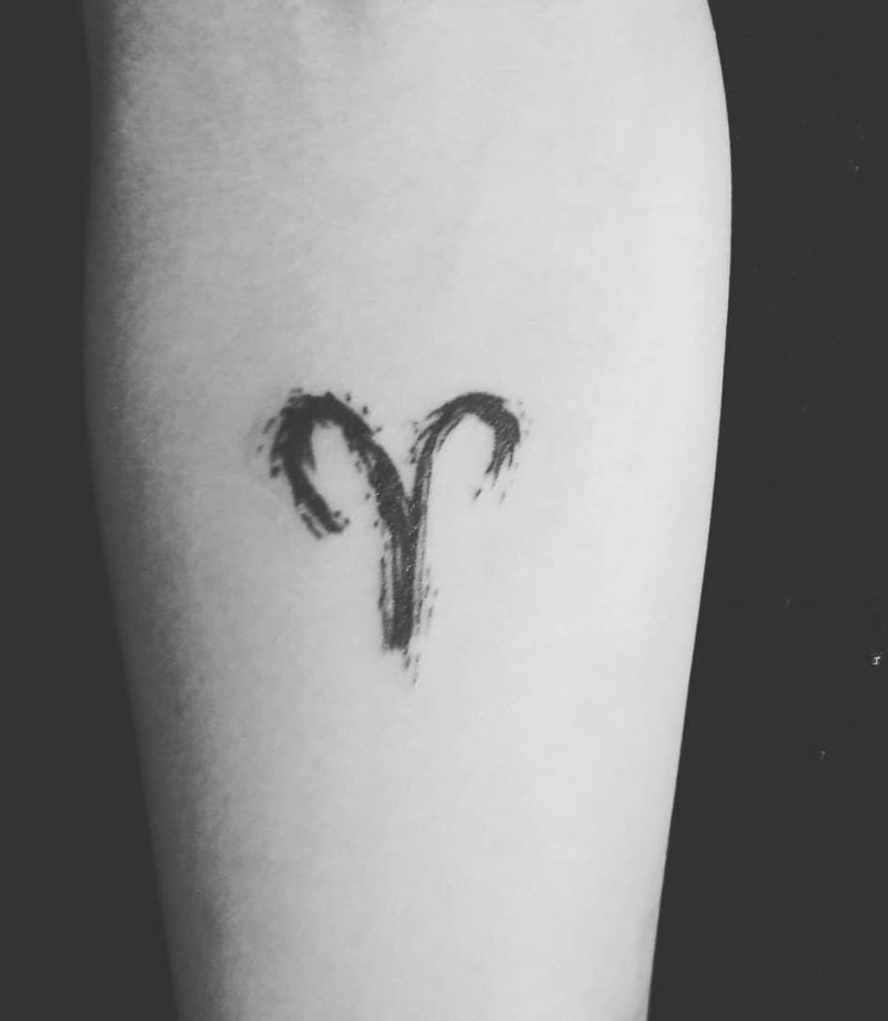 30 Pretty Aries Tattoos Show your Charm