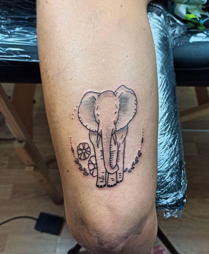 Pretty Elephant Tattoos That You Will Love