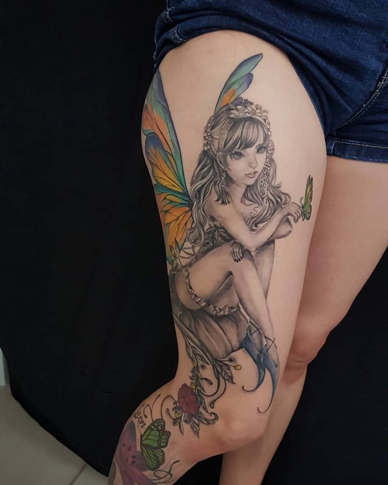 Pretty Fairy Tattoo Designs to Inspire You