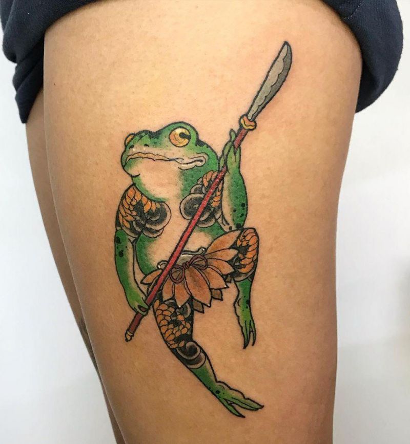 Cute Frog Tattoo Designs That You Can't Miss