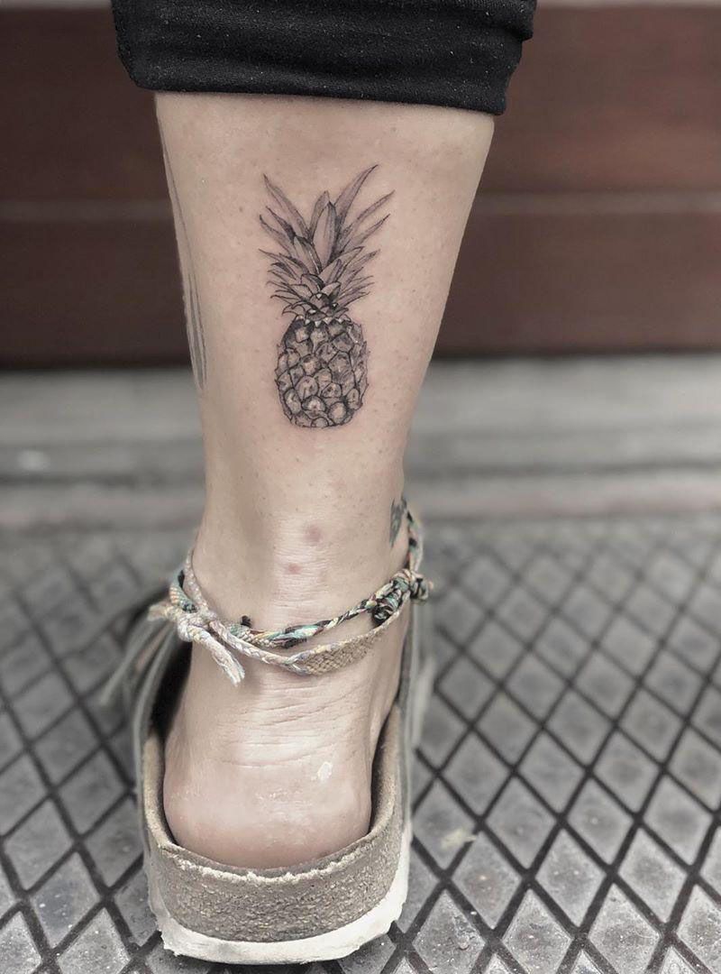 Pretty Pineapple Tattoos Give You Vitamins All The Time