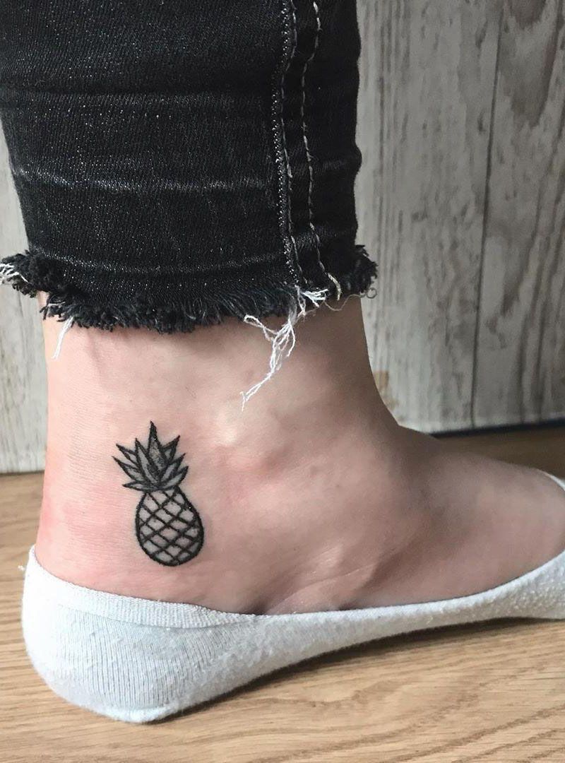 Pretty Pineapple Tattoos Give You Vitamins All The Time