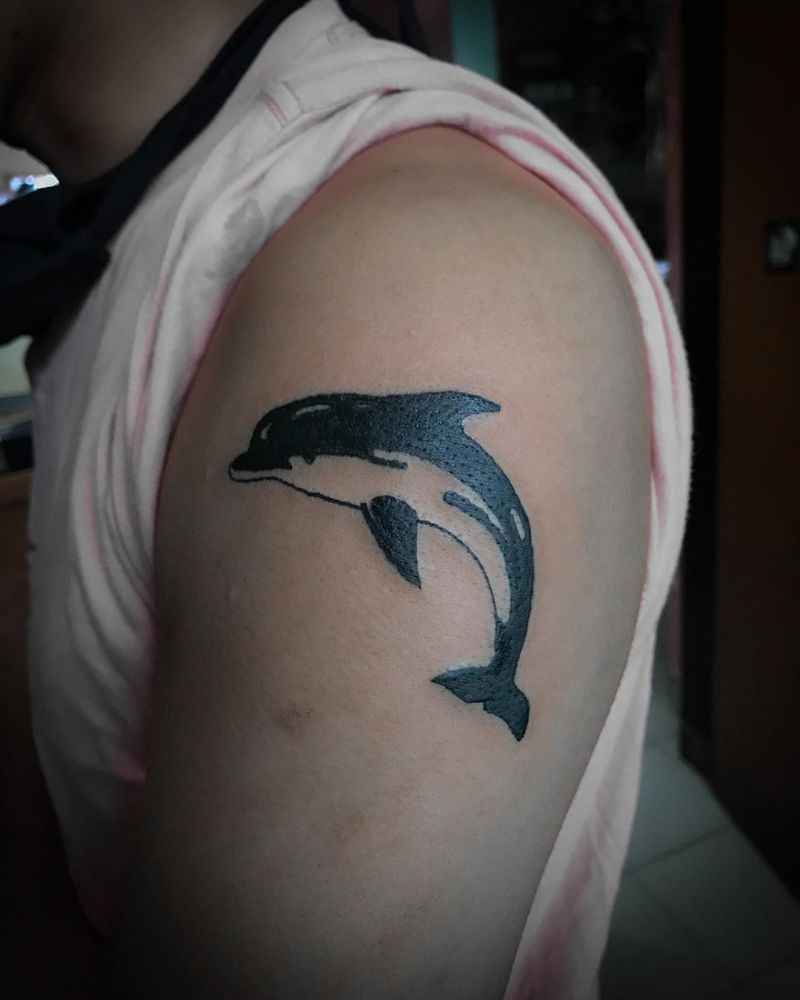 Pretty Dolphin Tattoos That You Can't Miss